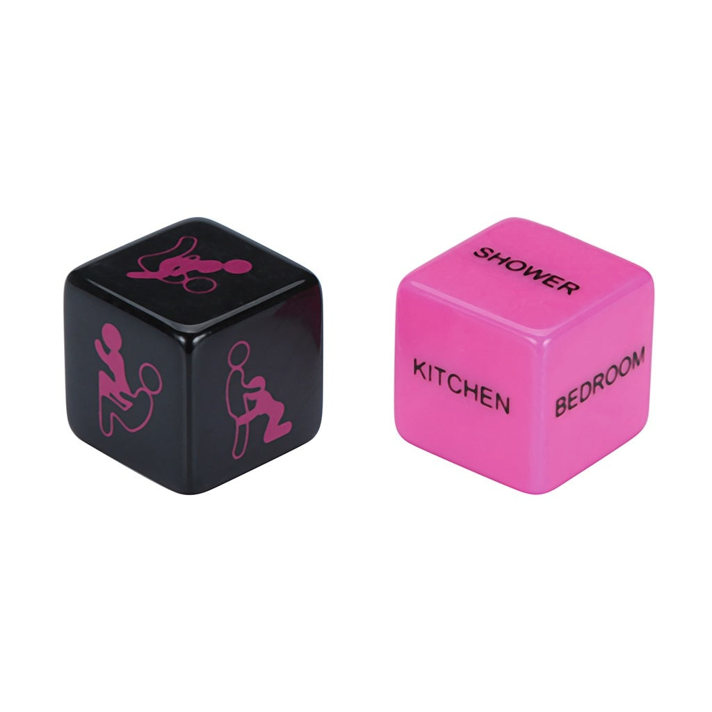 Couples Love Dice – 2PCS Erotic Position & Action Dice Game for Sexy Fun and Bedroom Adventures