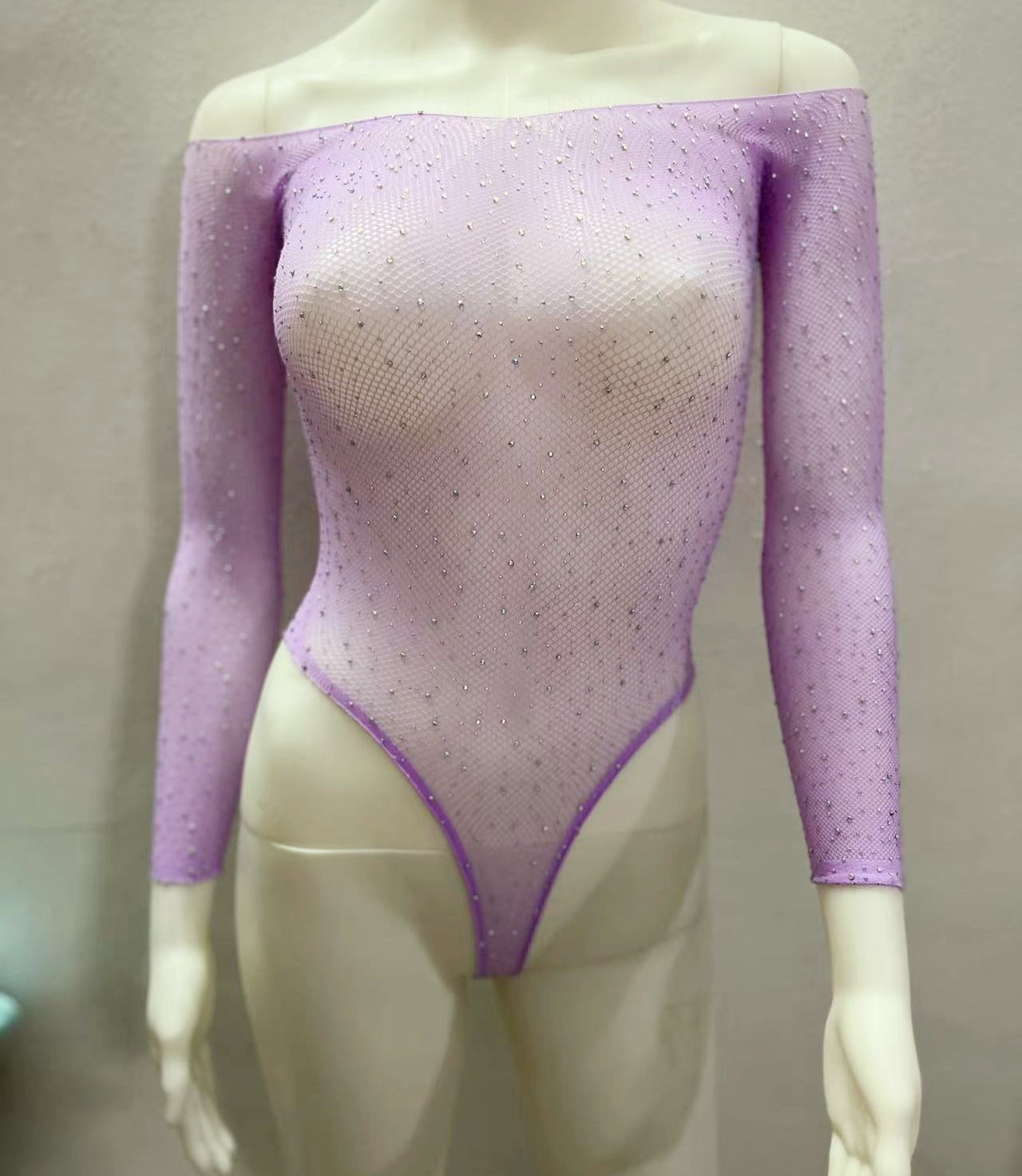 Hot Diamond Net Bikini Lingerie – Erotic Starry Mesh Set with Sparkle Temptation