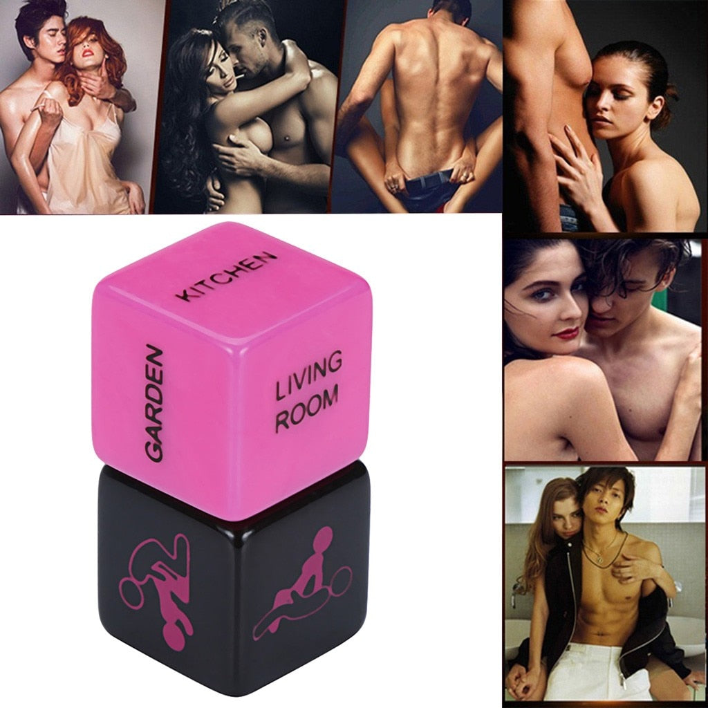 Couples Love Dice – 2PCS Erotic Position & Action Dice Game for Sexy Fun and Bedroom Adventures
