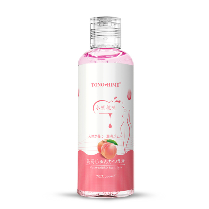 TONOHIME Fruit Flavor Lubricant – High Capacity Water Soluble Lubricant for Couples