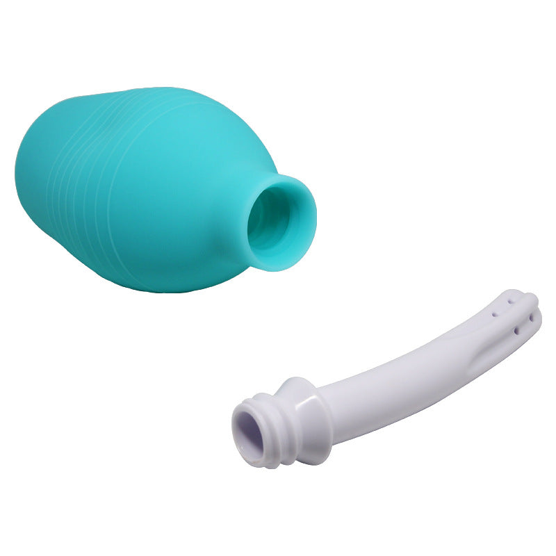 Men’s & Women’s Rear Door Washer – Rubber Soft Head Cleaning Sex Toy for Private Area Care