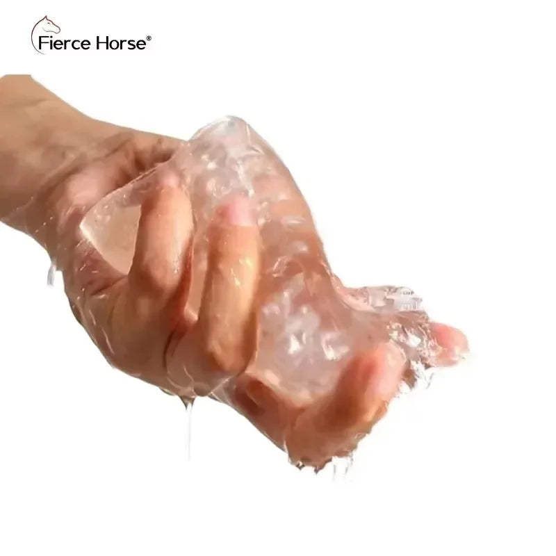 Male Masturbator Glans Sucking Cup – 9cm Transparent Blowjob Simulator Pocket Pussy | Penile Massager for Men