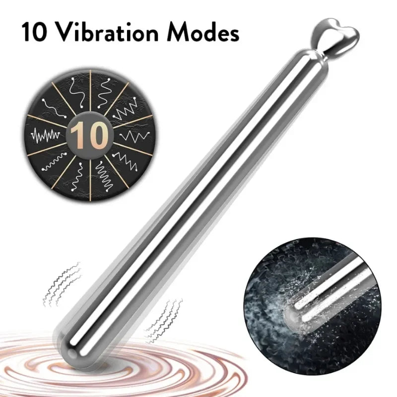 Beginner Anal Vibrator for Men – Bullet Powered Butt Plug & Prostate Massager