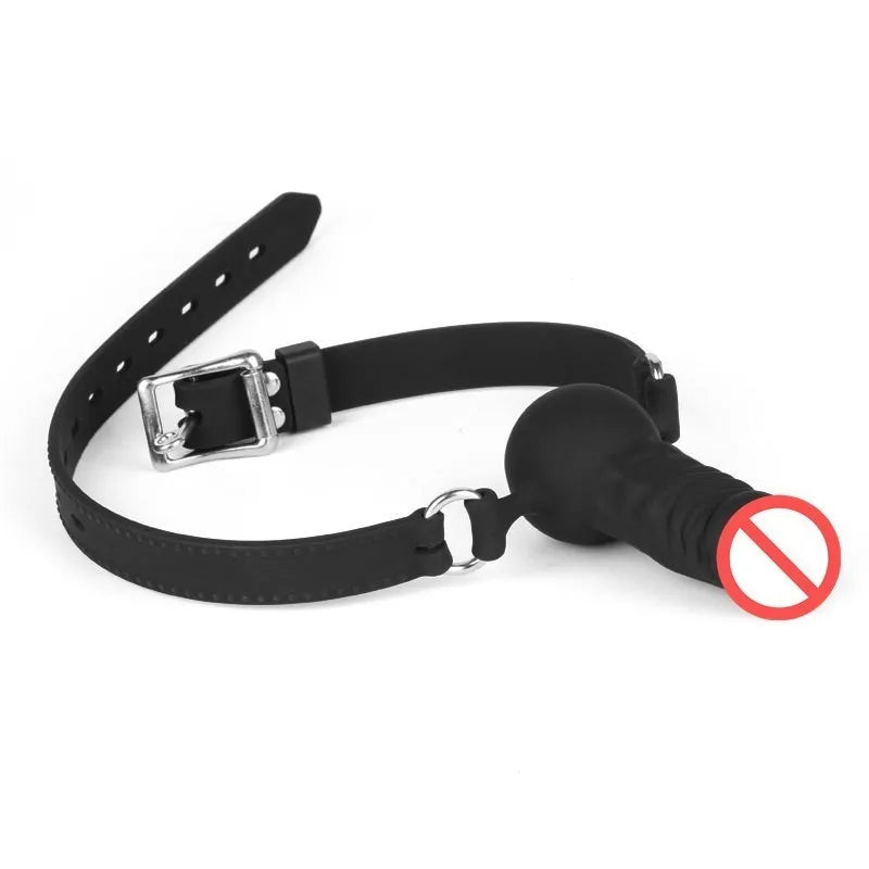 Adult BDSM Bondage Set – Gag Ball, Open Mouth Gag & Exotic Accessories for Women