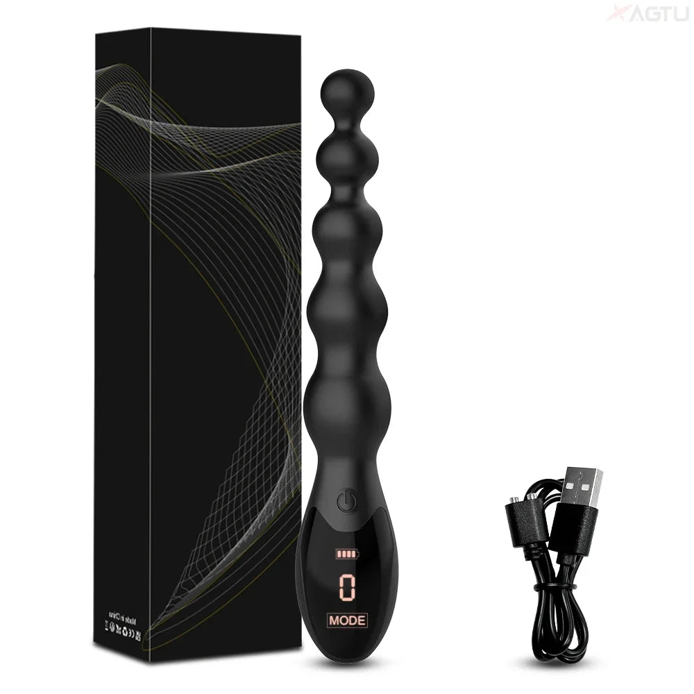 Octopus Tentacle Anal Vibrator – Prostate Massager & Butt Plug for Men | Silicone Anal Balls | Erotic Sex Toys for Couples
