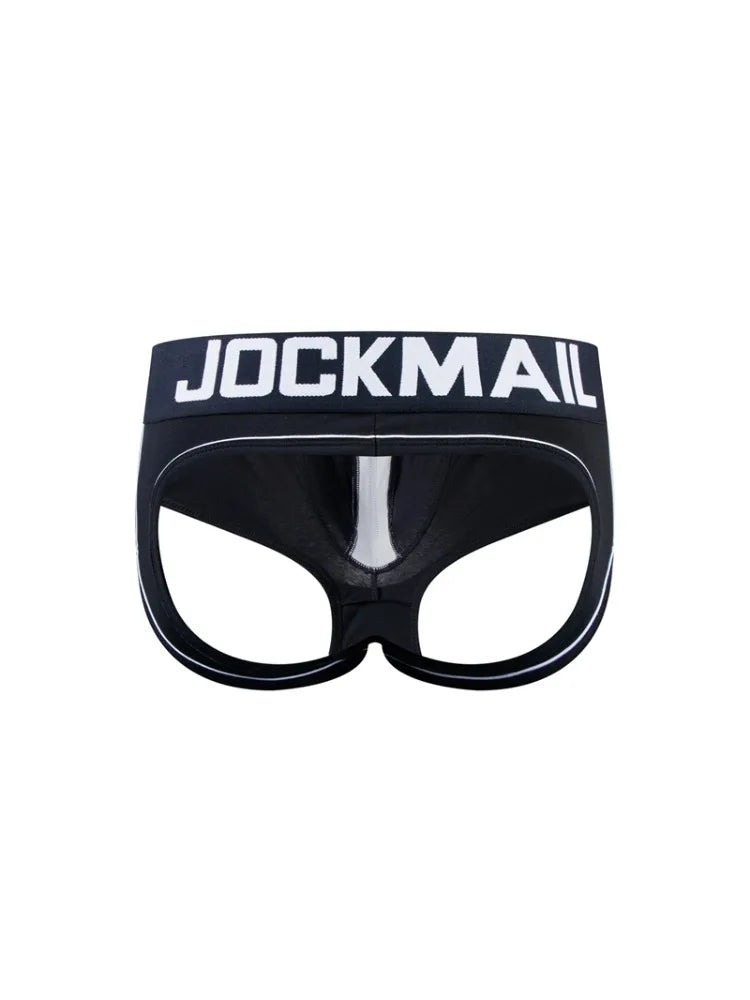 JOCKMAIL Gay Underwear for Men – Sexy Boxer Jockstrap Backless Thong String Homme