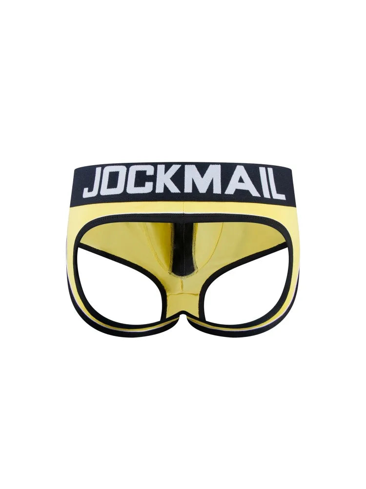 JOCKMAIL Gay Underwear for Men – Sexy Boxer Jockstrap Backless Thong String Homme