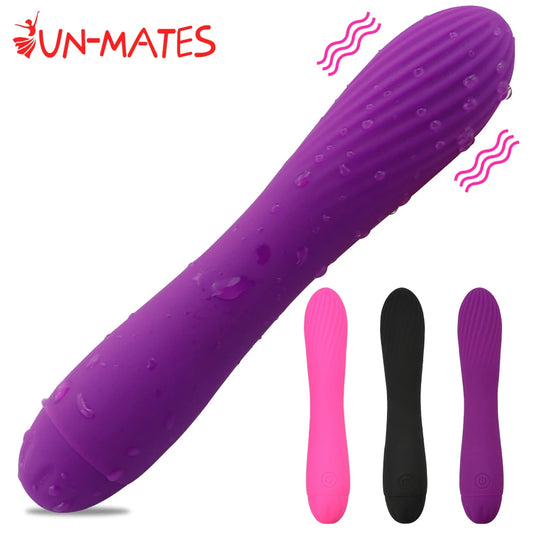 Vibrator for Vagina Stimulation – Silicone Rechargeable G-Spot Dildo Vibrator with 7 Vibration Patterns | Sex Toy for Women
