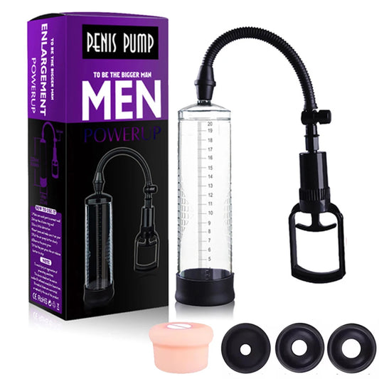 Penis Pump Vacuum – Male Enhancement by Thirty Shades of Play