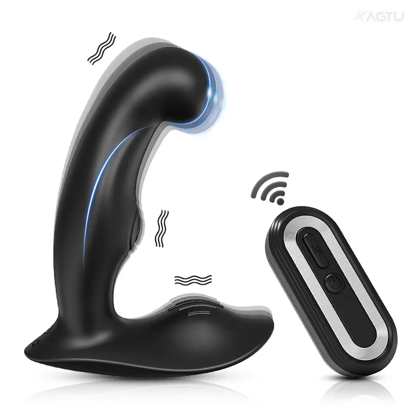 App-Controlled Prostate Massager – Remote Anal Vibrator Butt Plug for Men | Couples Anal Play Toy