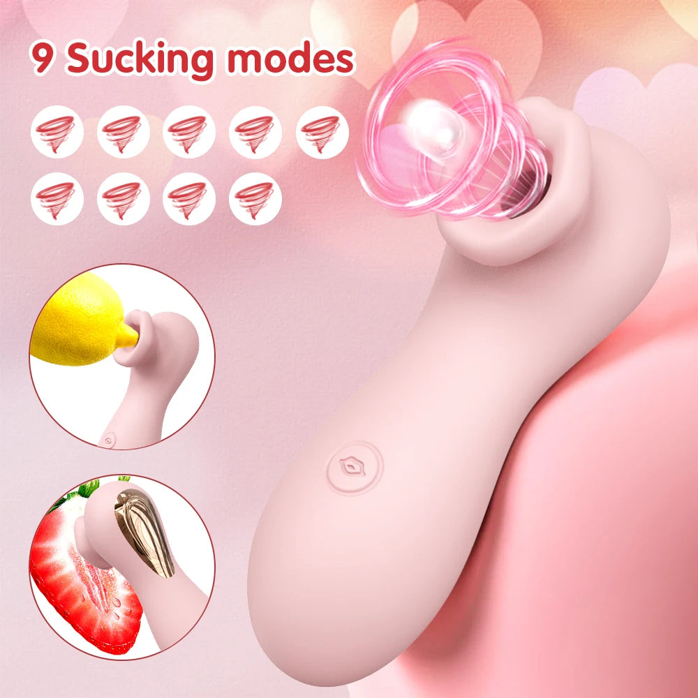 Powerful Nipple & Clitoris Sucking Stimulator Vibrator – Intense Vibration Massager for Women | Masturbation Tool & Dildo Vibrator