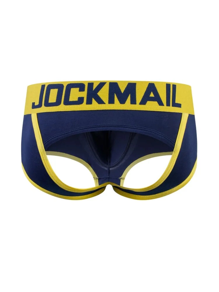 JOCKMAIL Gay Underwear for Men – Sexy Boxer Jockstrap Backless Thong String Homme