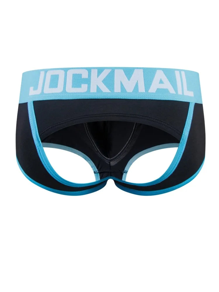 JOCKMAIL Gay Underwear for Men – Sexy Boxer Jockstrap Backless Thong String Homme