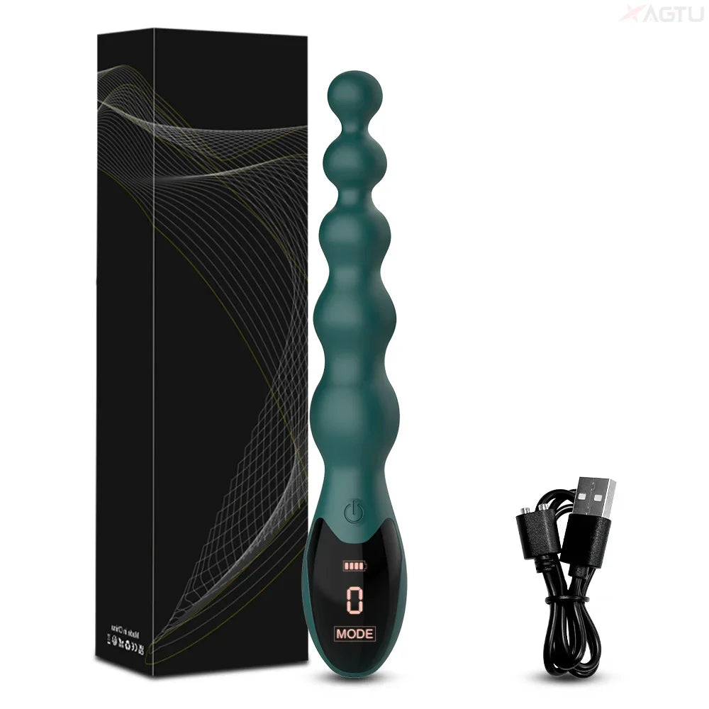 Octopus Tentacle Anal Vibrator – Prostate Massager & Butt Plug for Men | Silicone Anal Balls | Erotic Sex Toys for Couples