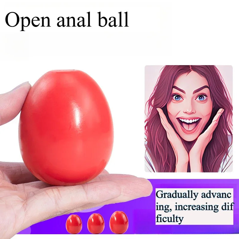 Anal Plug Ball Egg – Prostate Stimulator & Anal Trainer for Men, Women & Couples