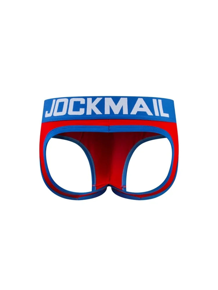 JOCKMAIL Gay Underwear for Men – Sexy Boxer Jockstrap Backless Thong String Homme
