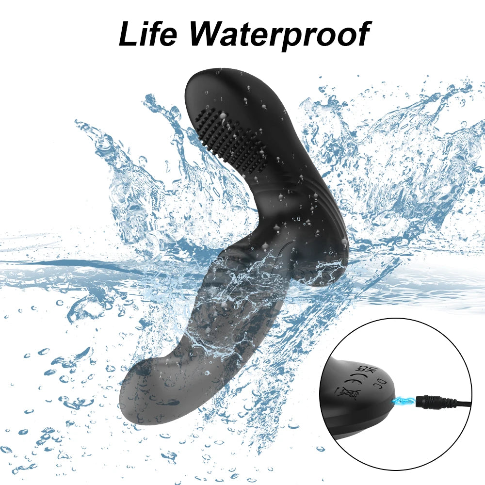 App-Controlled Prostate Massager – Remote Anal Vibrator Butt Plug for Men | Couples Anal Play Toy