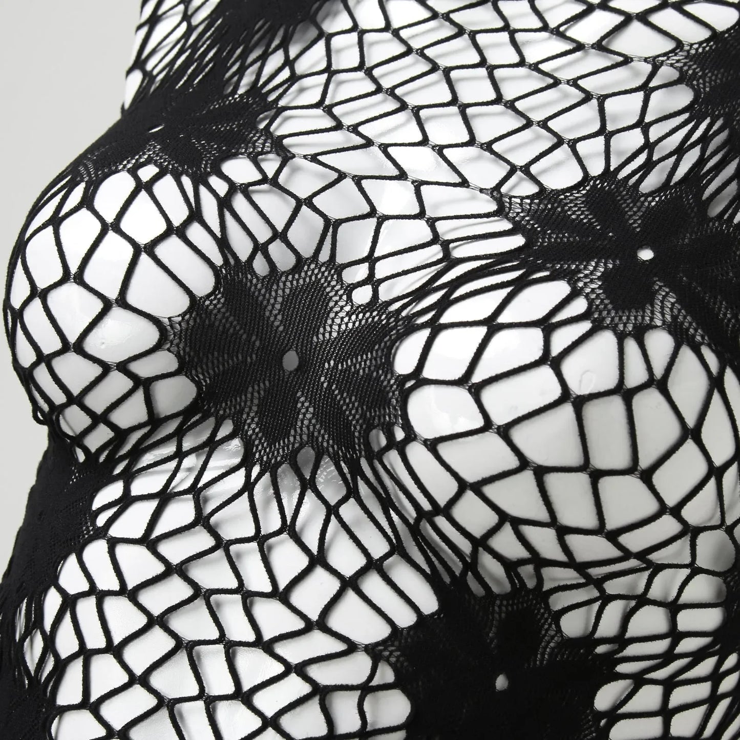 Ladies Sleeveless Sexy Lingerie Set | Floral Sheer Mesh Corset Nightdress with Cut Out Slit 💋🔥