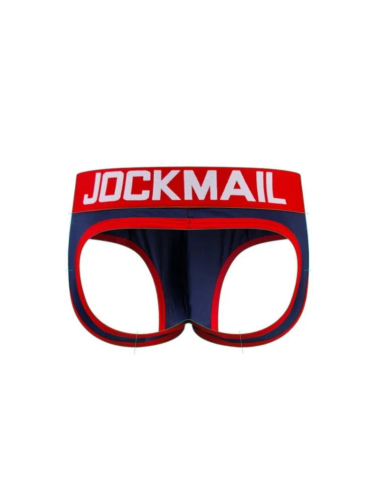 JOCKMAIL Gay Underwear for Men – Sexy Boxer Jockstrap Backless Thong String Homme