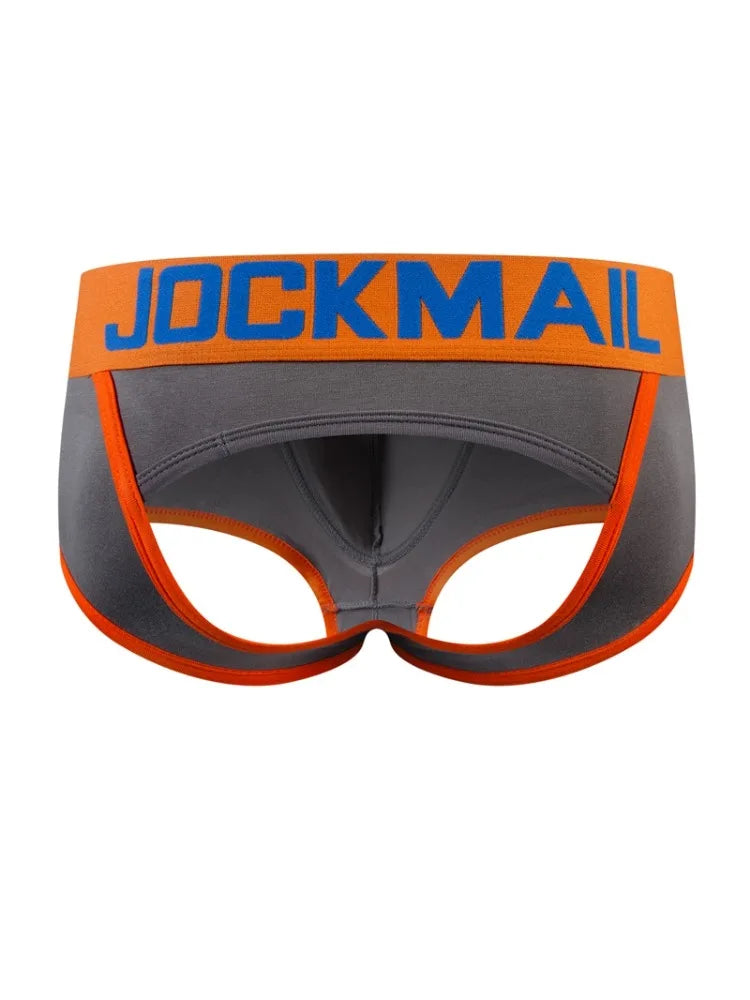 JOCKMAIL Gay Underwear for Men – Sexy Boxer Jockstrap Backless Thong String Homme