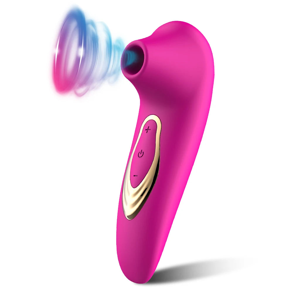 Powerful Nipple & Clitoris Sucking Stimulator Vibrator – Intense Vibration Massager for Women | Masturbation Tool & Dildo Vibrator
